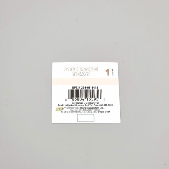 7 Pieces Storage Tray Organizer Set From Target Gray Plastic Brand New - Picture 7 of 11